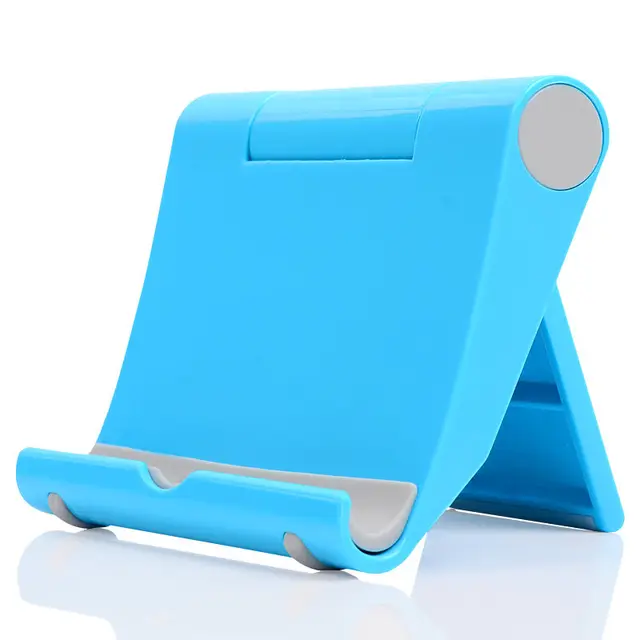Universal Green Mobile Phone Stand Foldable Desk Phone Holder For iPad