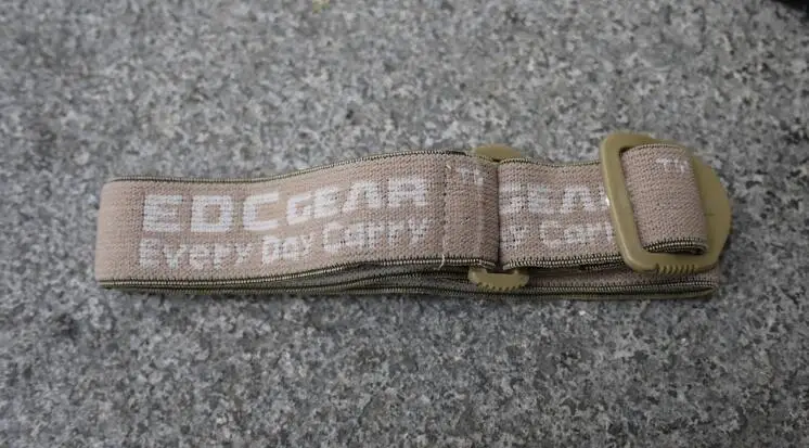 EDCGear 2 шт. эластичный головной ремень Регулируемый ремешок для фары кемпинга|head