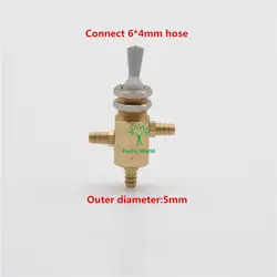2 шт. 5 мм зубные Клапан 2 позиционный переключатель воды/air изменить способ зубные воды регулятор