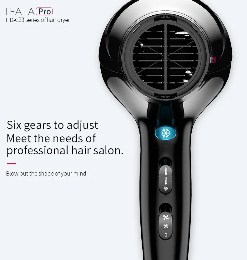 220 В портативный складной профессиональный фен для волос, домашний аксессуар, бытовой фен для волос, электрический фен для волос C23