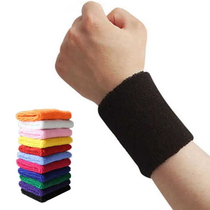 

Muntilfunctional Wrist Sweat Band Sports Fitness Running Gym Sweatband Fitness