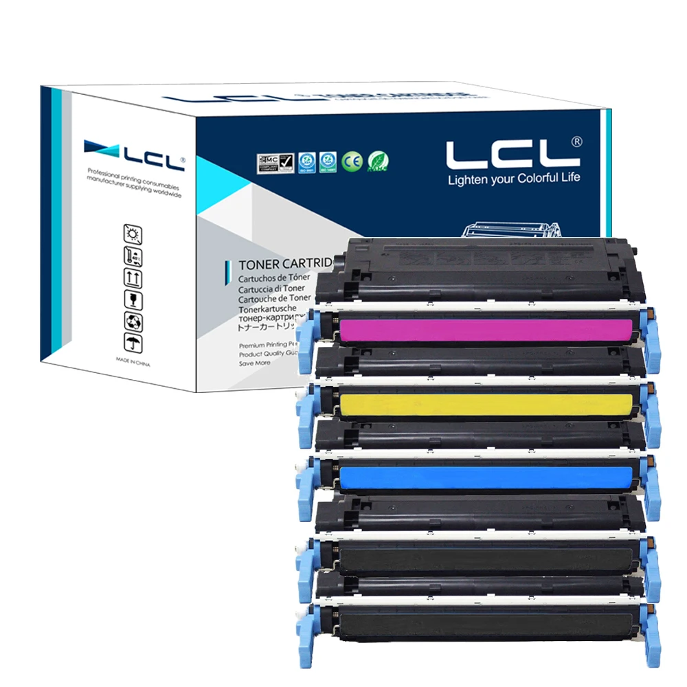 

LCL EP-85 EP85 (5-pack) Black Cyan Yellow Magenta Toner Cartridge Compatible for Canon LBP-2510 imageCLASS C2500
