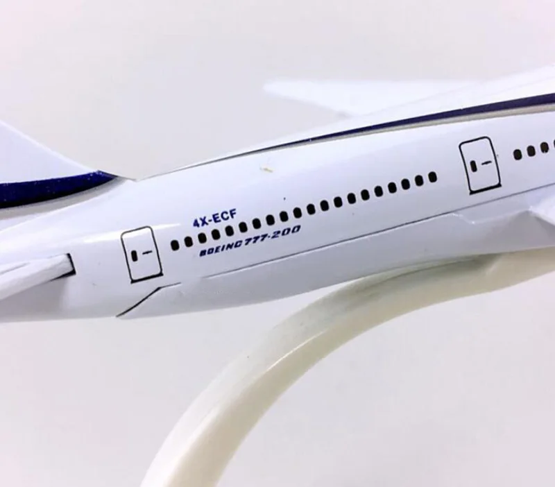 16 см 1:400 Boeing B777 модель El Al Air Israel airlines W пластиковая база сплав самолет коллекционный дисплей коллекция моделей