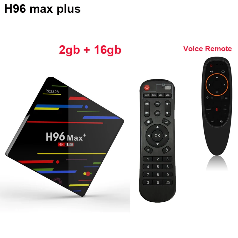 H96 MAX Plus Android 9,0 ТВ коробка RK3328 4 ядра 4 г 32 г/4 ГБ, 64 ГБ, rom 4 K BT4.0 2,4/5G Wi-Fi Смарт ТВ коробка H96 Max+ медиа-плеер - Цвет: 2G 16G ATV