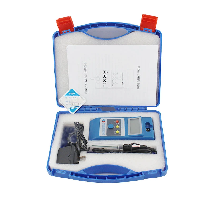 Ручной цифровой Gaussmeter Тесла метр WT10A WT-10A fluxmeter поверхности магнитного поля тестер с НС функция+ металлический зонд