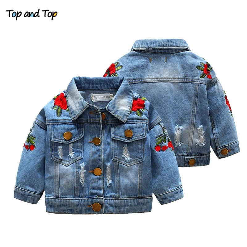 baby girl denim jacket