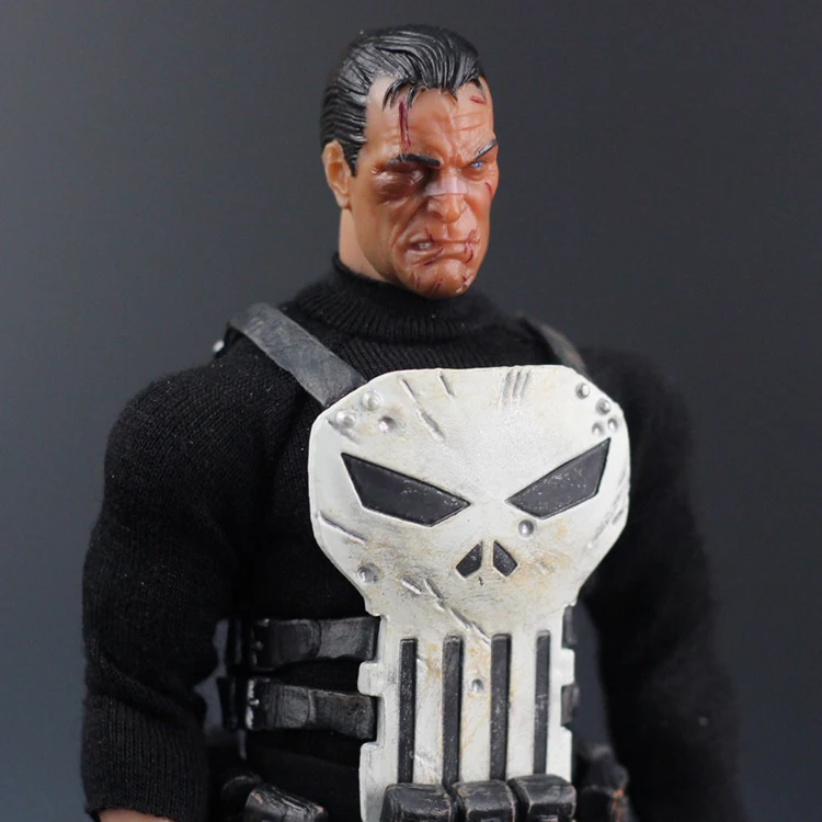 Mezco One: 12 коллективный Каратель фигурка игрушечная Статуэтка КО Версия