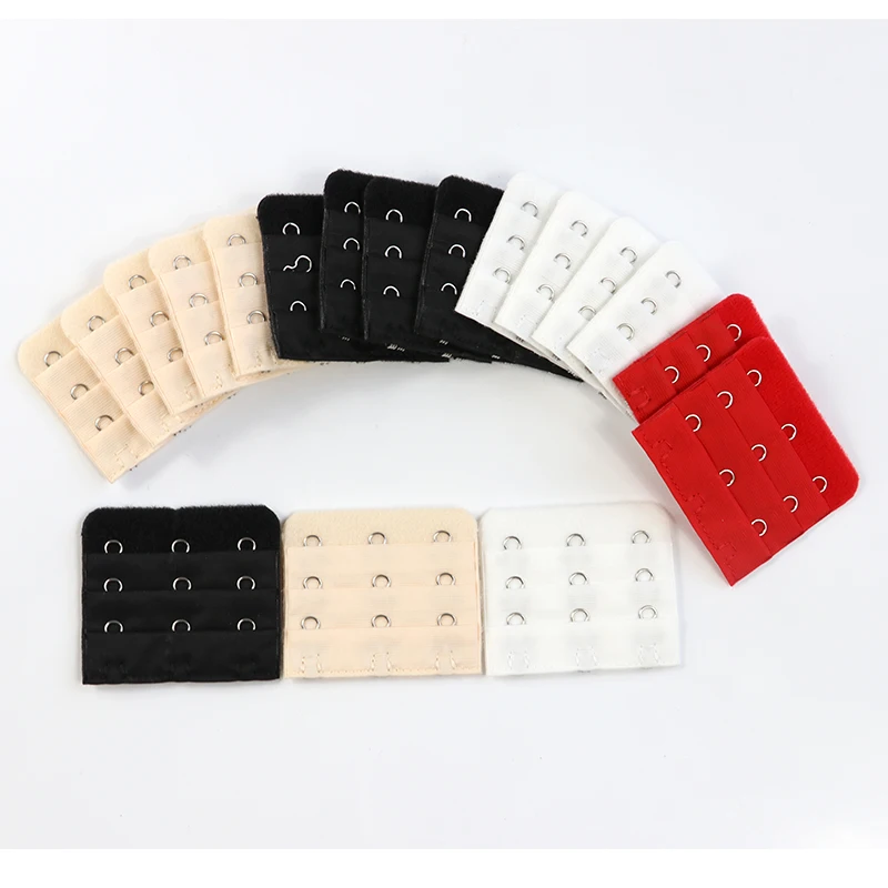 Bra Buckle Back Extension Delicate Bra Lengthened Buckle 2 Rows ,3