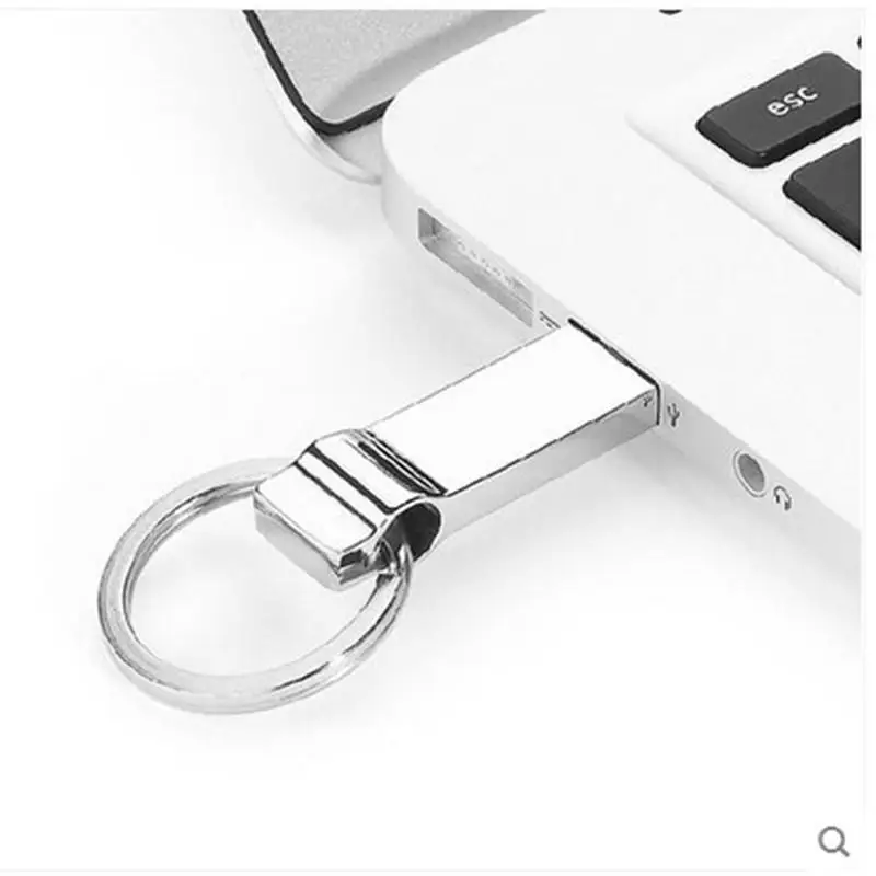 Флешка 256 128 ГБ Usb флеш накопитель водонепроницаемый металлический u диск