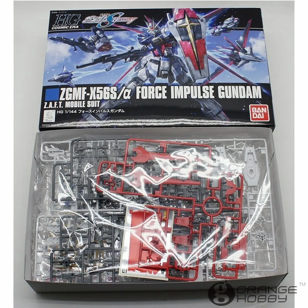 OHS Bandai HGUC 198 ZGMF-X56S 1/144/сила импульс чехол для смартфона в стиле Gundam сборки модели наборы