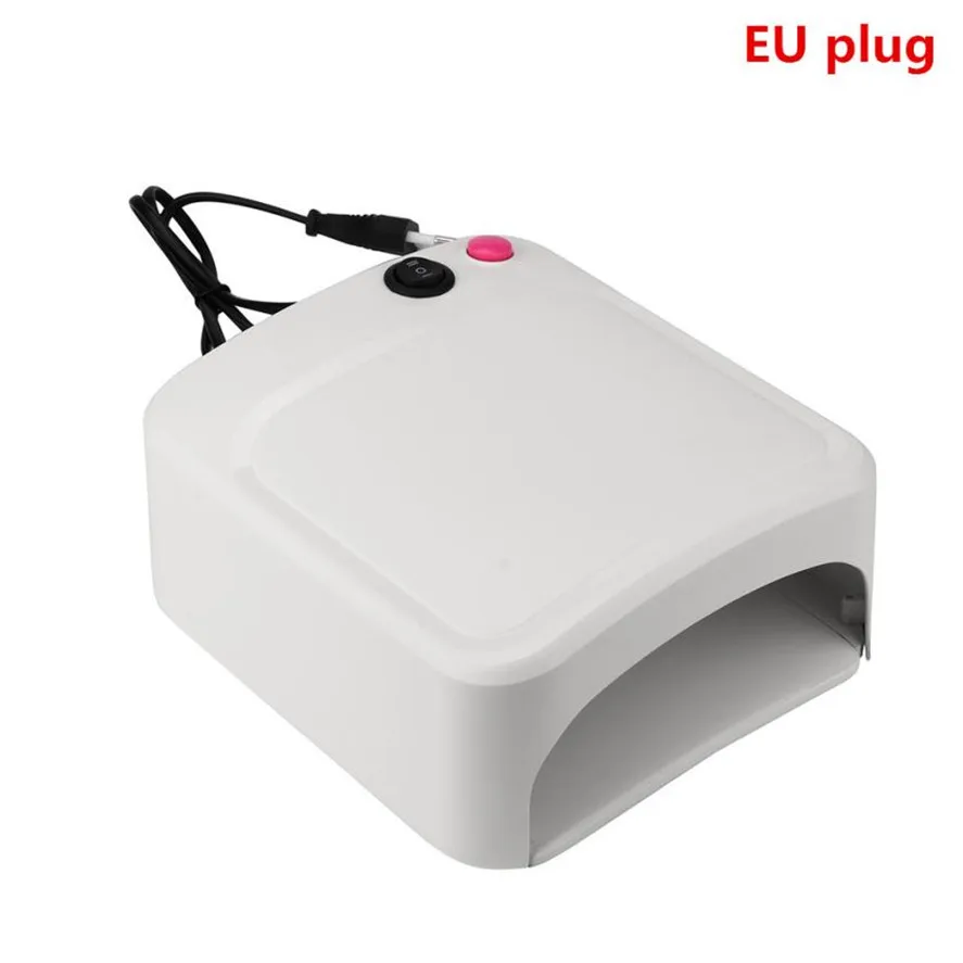 Новинка HAICAR 1 шт. EU Plug 36 Вт УФ лампа для ногтей Сушилка маникюрный гель с таймером