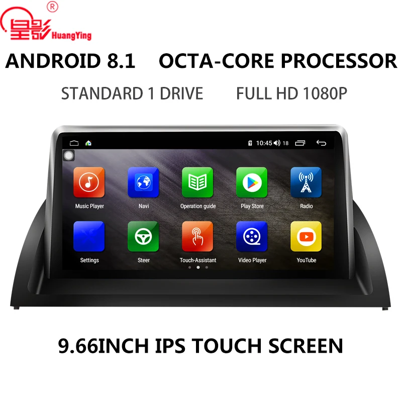 

Android 8.1 9.66inch IPS Car DVD Head Unit Auto Radio Multimedia Player Stereo GPS Navigation For Mazda 6 2002-2015 Free Map