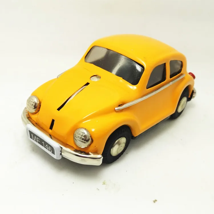 [Best] коллекция для взрослых Ретро заводная игрушка металлическая жестяная Жук автомобиль механическая игрушка заводная игрушка фигурки модель детского подарка