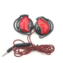 Наушники с шумоподавлением, ушные крючки, музыкальная гарнитура, супер бас наушники с микрофоном для Xiaomi, Mp3 плеер, компьютер, смартфон