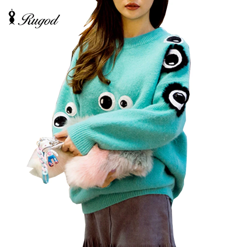 Buy Funny Women Sweaters and Pullovers Autumn Winter