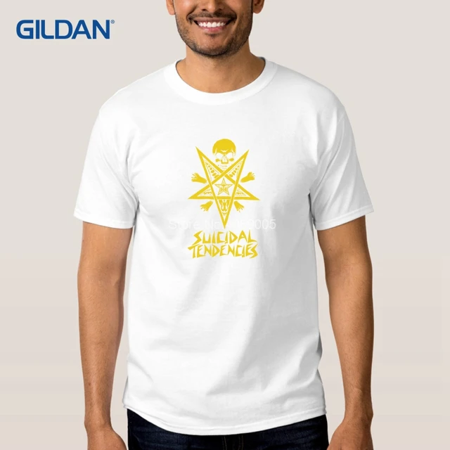 Mens Xxl T Shirts 2018 T Shirt Guys SUICIDAL TENDENCIES Striped Tee