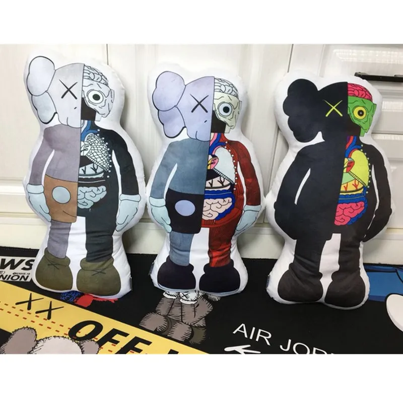 

2019 new products Sesame Street Pillow plush toy Of OrignalFake kaws bff Cartoon Anime 50/70 cm sofa Office cushion