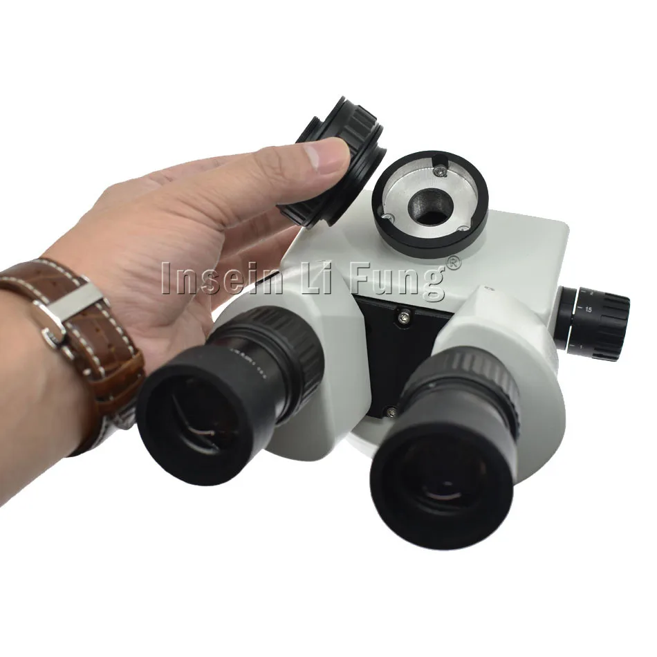 0.5X C mount адаптер объектива 1/2 1/3 1X CTV для SZM Тринокулярный Стерео микроскоп