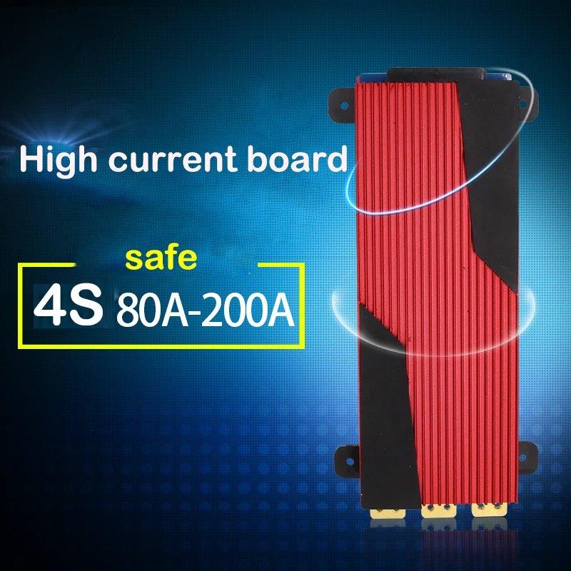 

4S 12V LiFePO4 Lithium Battery Protection Board High Current Ebike 80A 100A 120A 150A 200A Balance Function 4 Cell Pack PCB BMS