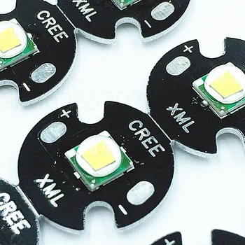 

10 PCS CREE XML XM-L T6 LED T6 U2 10W WHITE High Power LED Chip Emitter with 16mm 20mm PCB for DIY