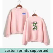 KPOP ривердейл Для женщин/мужские толстовки и свитеры, модная зимняя куртка с капюшоном и с длинным рукавом Толстовка Повседневная одежда "South Side serpents" изготовленный на заказ