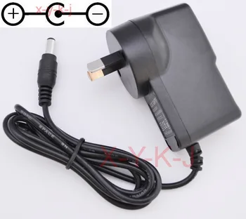 

50PCS High quality AC/DC 9V 1A Switching Power Supply adapter Reverse Polarity Negative Inside AU plug