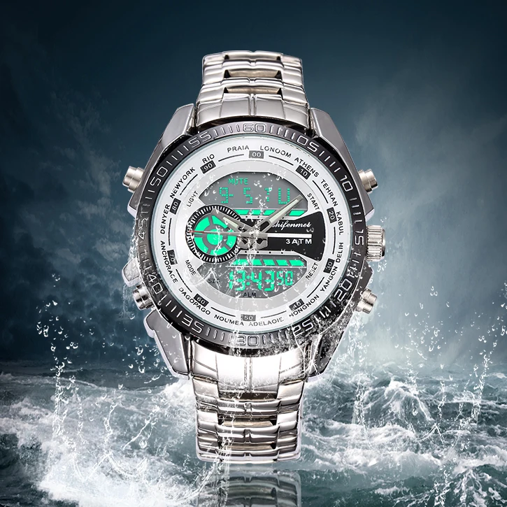 

shifenmei S1121 Luxury Brand Men Watches Military Waterproof LED Digital Sport Men's Clock Wrist relogio masculino Male Watch