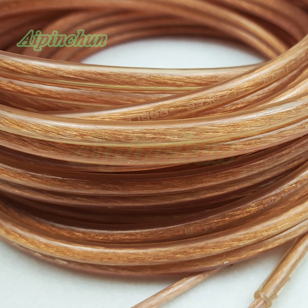 

Aipinchun 14GA 2*2.36 DIY HIFI Pure Copper OFC Speaker Cable Loudspeaker 600-Cores Wire for Car/ Home Theater/ DJ System/ Stereo