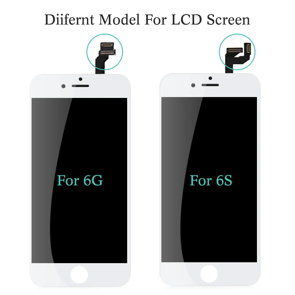 Качество AAA для iPhone 6 LCD 6splus дисплей сенсорный экран iPhone6 6s plus Замена ЖК Оцифровка