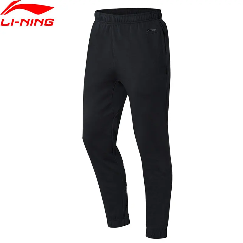 

Li-Ning Men's The Trend Sweat Pants Regular Fit 87% Cotton 13% Polyester Comfort LiNing Sports Trousers AKLN697 CJAS18