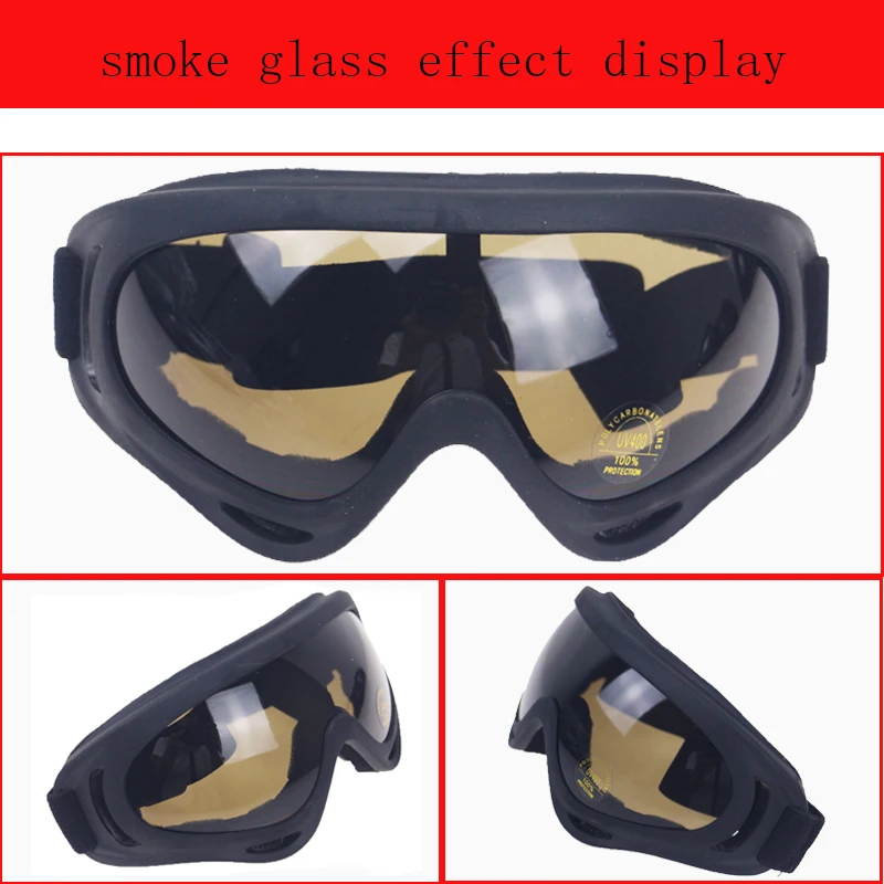 

Motorcycle Accessories Bike ATV Motocross UVProtection Ski Snowboard Off-road Goggles FITS OVER RX GLASSES Eyewear For Helmet