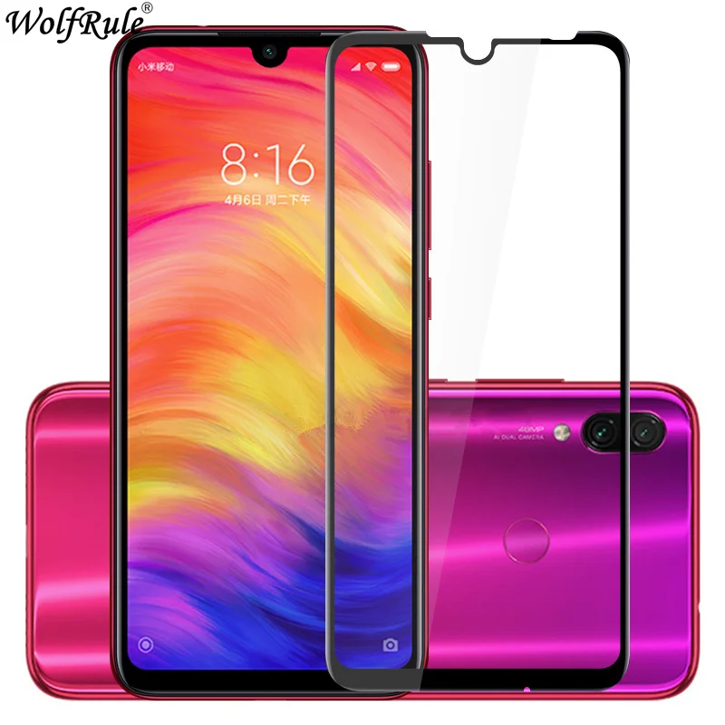 

2PCS Tempered Glass Xiaomi Redmi 7 Glass 6.26" Tough Coverage Screen Protector For Xiaomi Redmi 7 Full Glue Glass Redmi 7 Redmi7