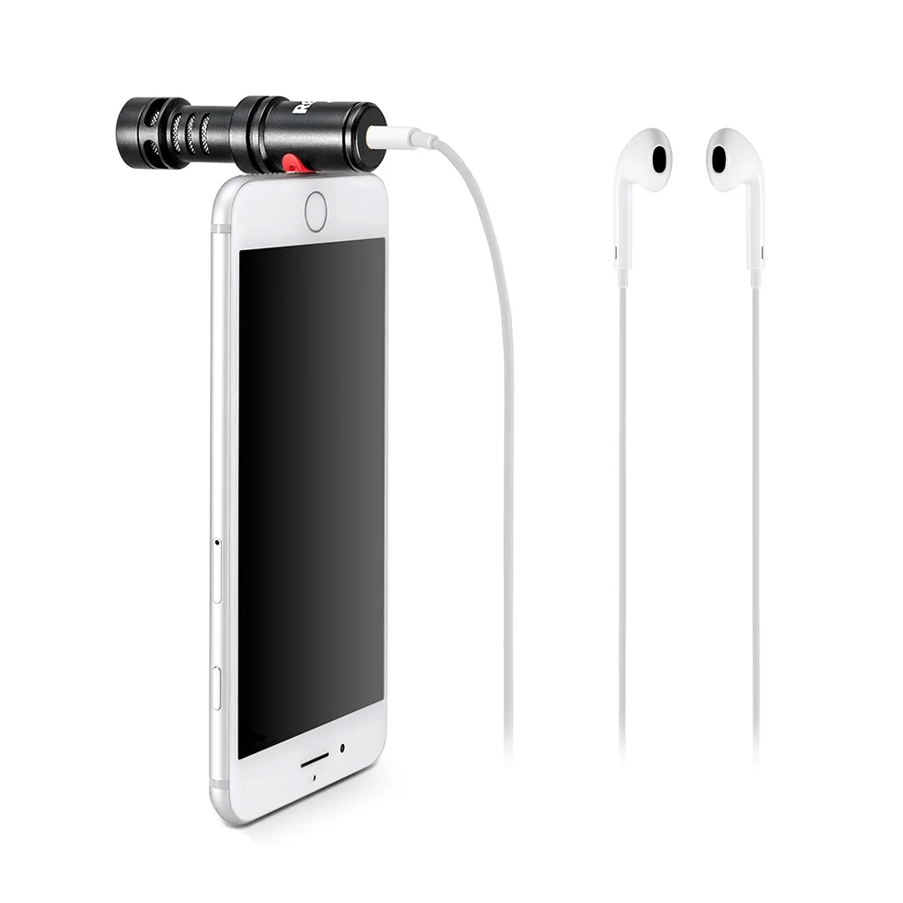  Professional RODE Videomic ME-L Microphone for lightning connector jack for iPhone X 7plus 7 8 Smar