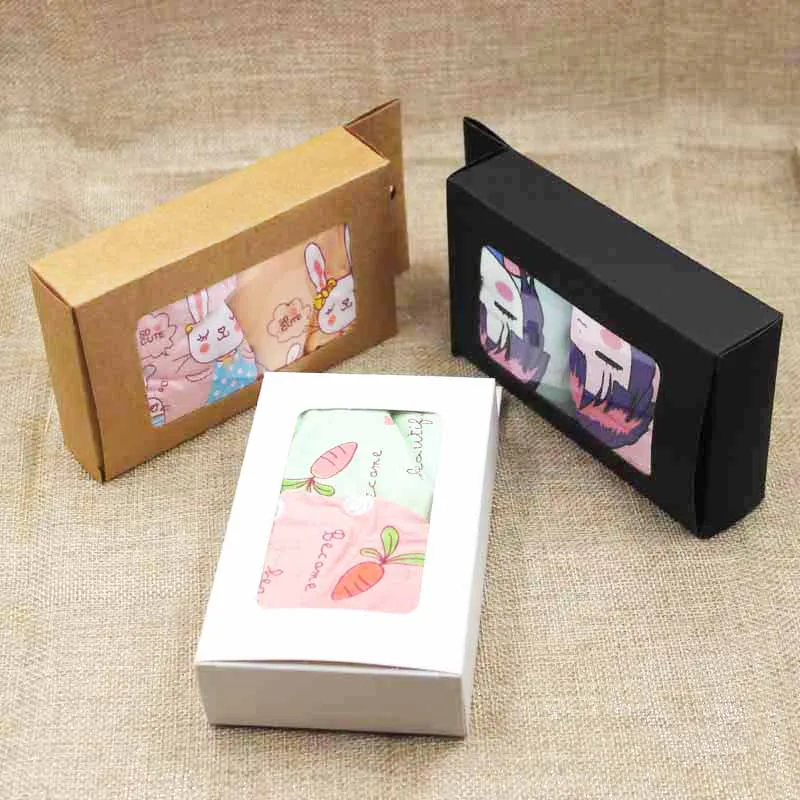 

ZerongE jewelry multi color adults/kids briefs cardboard hanger display window box candy/gifs display window package box