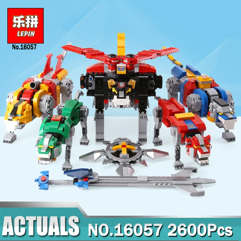 

2600PCS Voltroned Defender of The Universe 16057 Compatible Legoingly 21311 Model Building Kits Blocks Bricks Toy