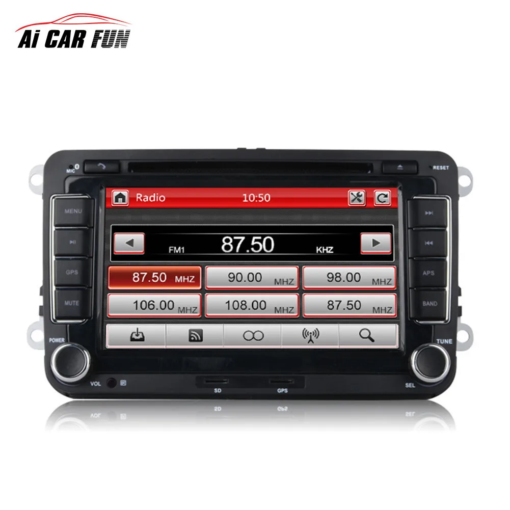 

7 inch 2 Din Car DVD GPS Radio Universal Player for Volkswagen Backup Camera Media MP5 Player 2din car navigation