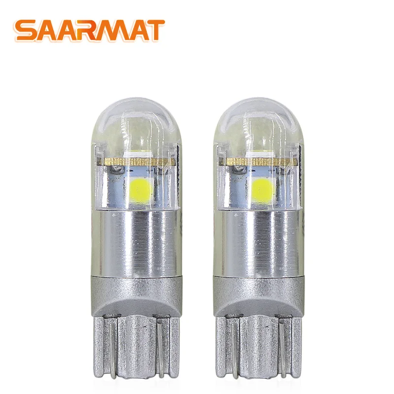 2 шт. габаритные огни SAARMAT T10 W5W 194 для Alfa Romeo Chrysler Daewoo Daihatsu Dodge Fiat Geo GMC|w5w 2pcs|blue light lampled