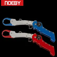 NOEBY рыба ручка сердцевина из 288mm/190г складной Рыбалка плоскогубцы рыбы контроллер алюминиевый сплав Рыбалка плоскогубцы Lipgrip инструменты Аликате песка