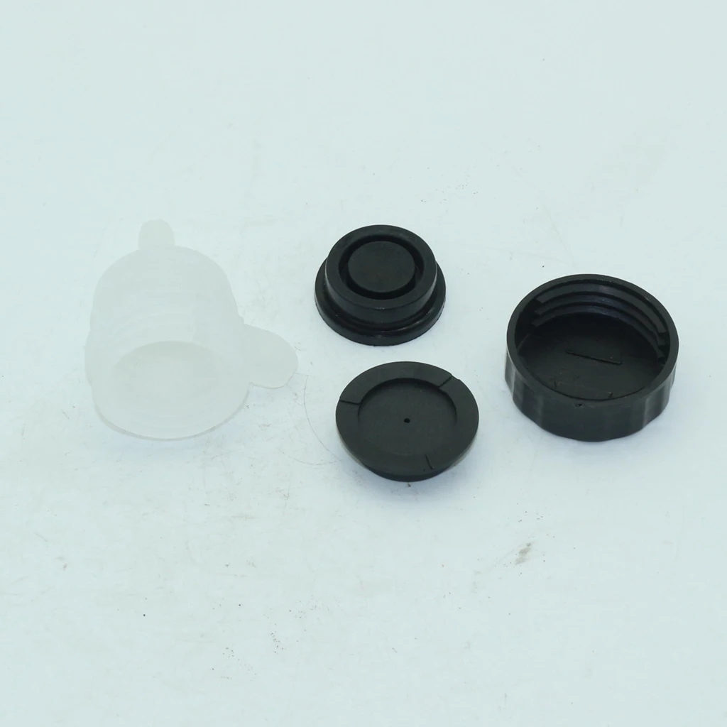 Universal Plastic Refit Motorcycle Foot Rear Brake Master Cylinder Tank Oil Cup Fluid Bottle Reservoir for Kawasaki