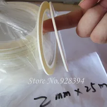 5X 2 мм* 25 м кремово-белый малярный скотч хорошо подходит для лака для ногтей Живопись украшения