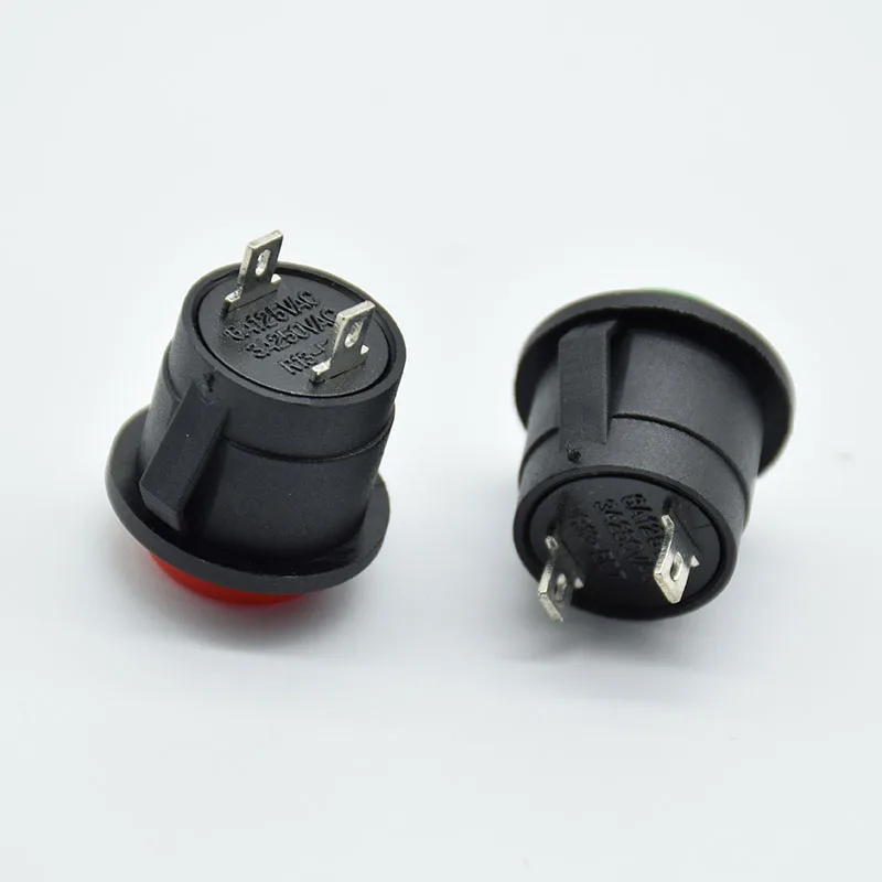 6 шт. 16 мм Φ круглый переключатель 6A 125V/3A 250VAC|Выключатели| |