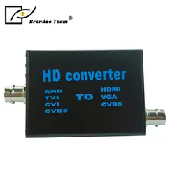 AHD к HDMI/VGA/CVBS конвертер, монитор видео к HDMI VGA CVBS конвертер