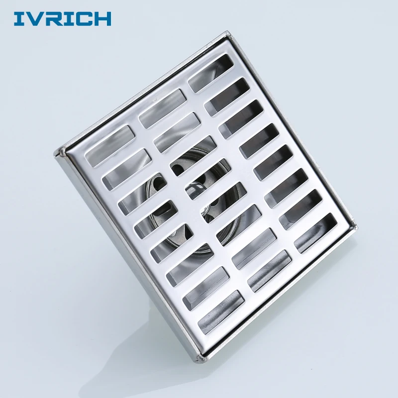 

IVRICH Stainless Steel Thickened Deodorization Floor Drain Thickened Detachable Decontamination Panel VR2611