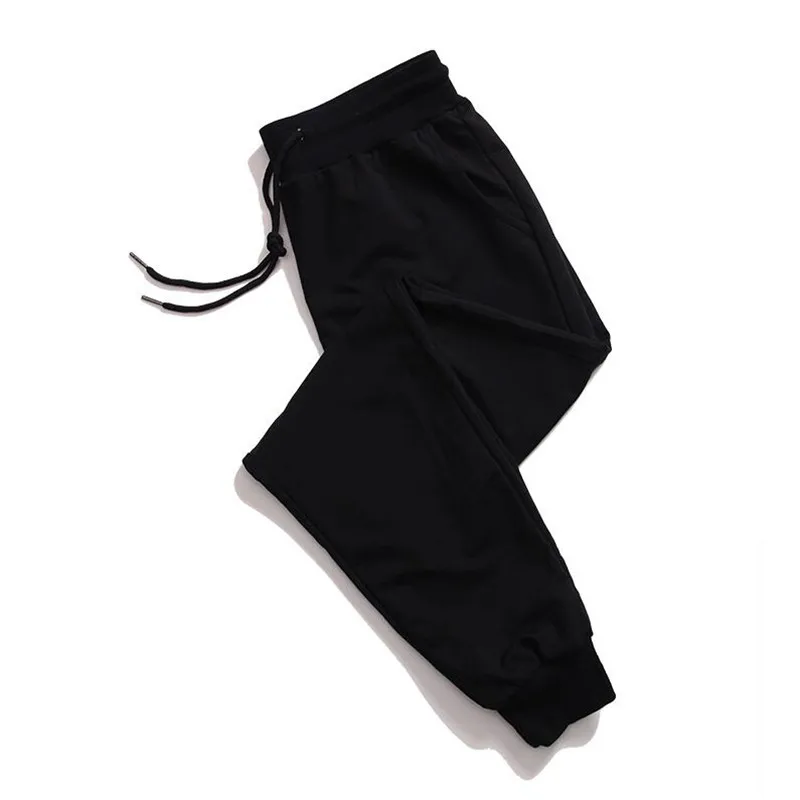 Hiawatha, женские спортивные штаны, плюс размер, шаровары, повседневные, Осенние, черные, на завязках, с эластичным поясом, штаны для женщин, S-5XL, p1033