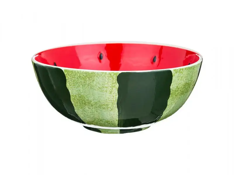 Бордалло пинейро. Посуда арбуз. Посуда арбуз. Посуда с арбузным принтом. Эмалированные кастрюли с арбузом.
