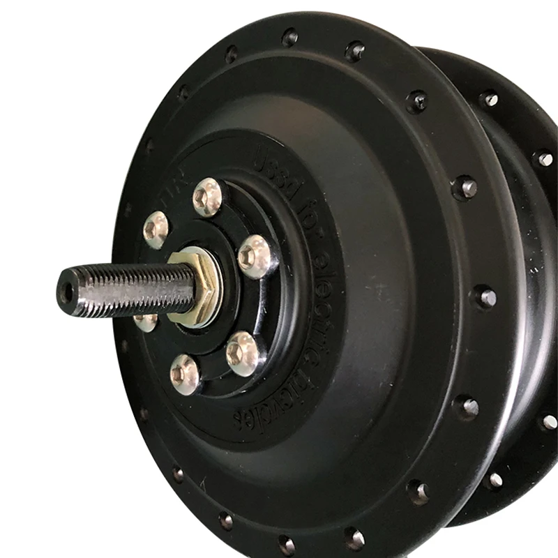 Discount 36V 250W 350W 500W Electric Bike motor wheel with rim spokes Rear brushless gear hub motor 6/7 Freewheel suitable V disc brake 5
