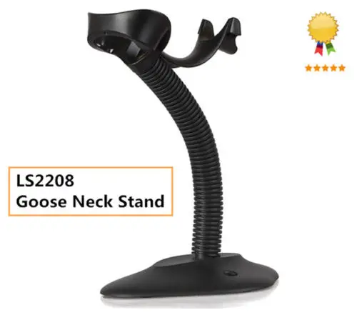 

Goose Neck Stand For Motorola Symbol Barcode Scanner LS2208 Dark Gray