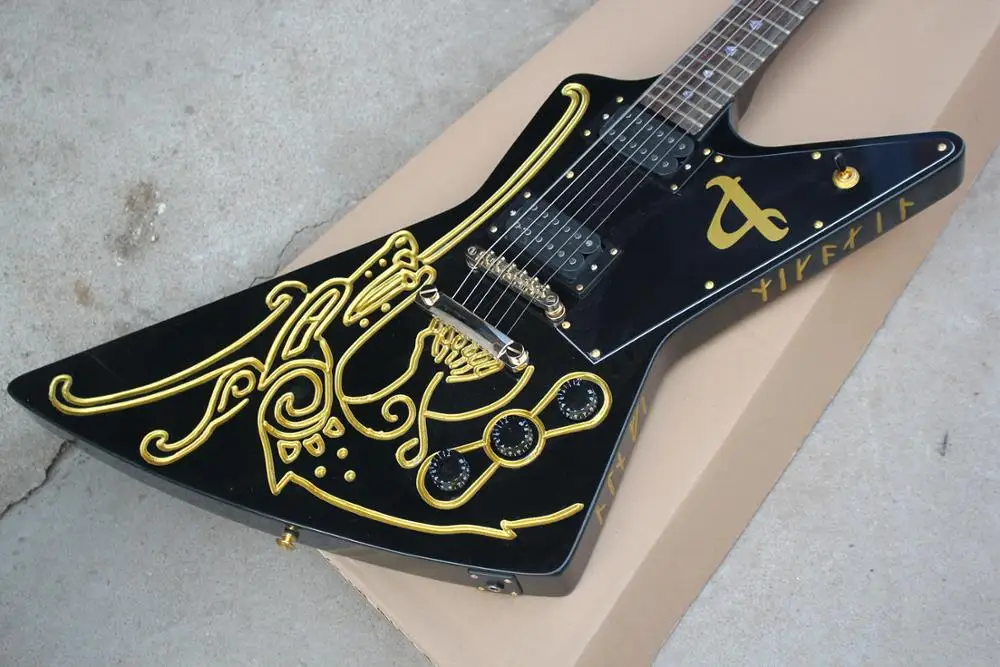 Электрогитара неправильной формы/гитара на заказ/подарок друзьям сделанная вручную гитара
