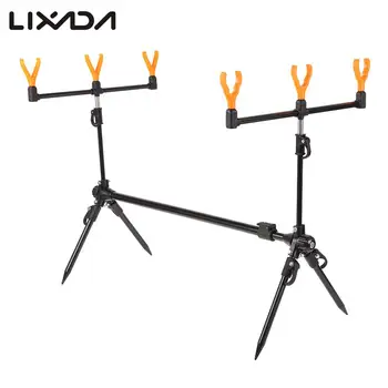 

Lixada Adjustable Retractable Carp Fishing Rod Pod Stand Holder Fishing Pole Pod Bracket Fishing Tackle Fishing Accessory Pesca
