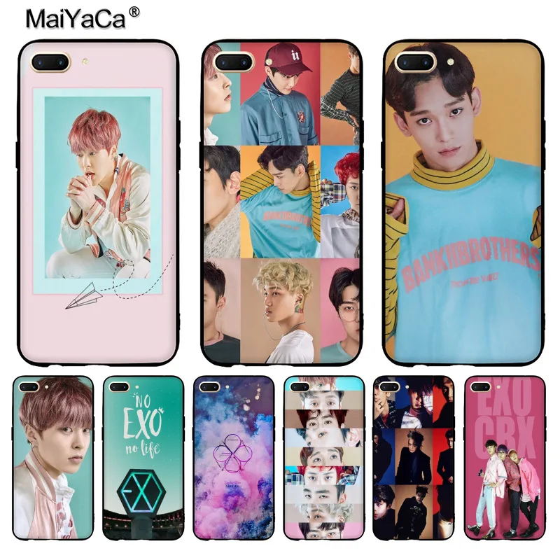 MaiYaCa Kpop exo Lucky one классические чехлы с картинами мобильный телефон чехол для OPPO R9 R9S